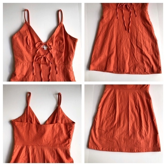 Cotton Candy LA Cut Out Tie Front Mini Dress - Picture 10 of 12